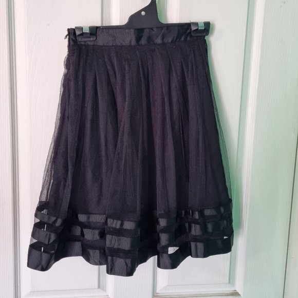 Princess Highway Tulle Skirt Black Size 8 - Picture 2 of 6